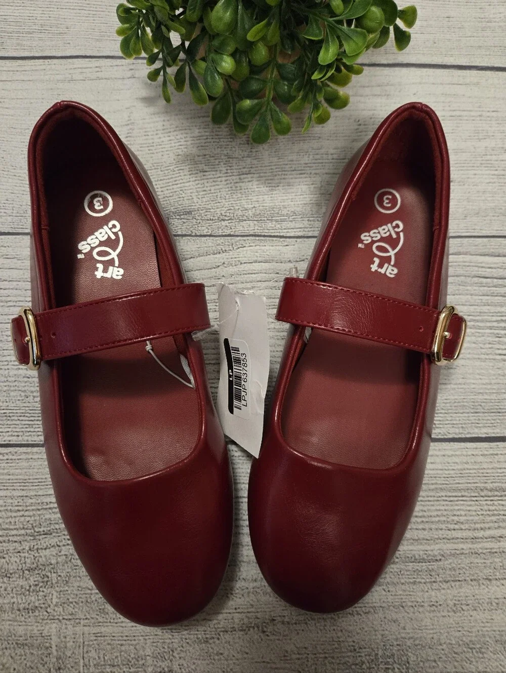 Kids' Kaira Buckle Ballet Flats